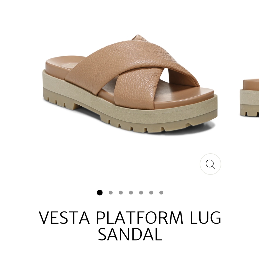 VIONIC Vesta Flatform Lug Sandal